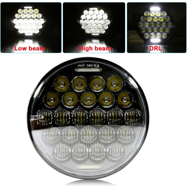 2019 New style Chrome 5.75 Inch LED Headlight 5 3/4