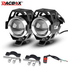 Load image into Gallery viewer, Motorcycle Headlights U5 led moto light DRL Headlamp Motorbike auxiliary Lamp Fog Spotlights Universal For suzuki ltz 400 12V